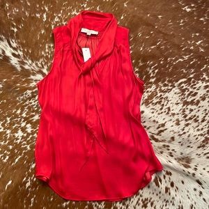 Red Tank Blouse